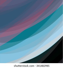 Abstract colorful artistic background. Composition with colored stripes. Vector illustration. Can be used for presentations, backgrounds, invitations, business brochures.