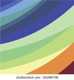 Abstract colorful artistic background. Composition with colored stripes. Vector illustration. Can be used for presentations, backgrounds, invitations, business brochures.