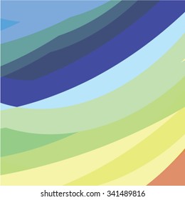 Abstract colorful artistic background. Composition with colored stripes. Vector illustration. Can be used for presentations, backgrounds, invitations, business brochures.