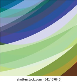Abstract colorful artistic background. Composition with colored stripes. Vector illustration. Can be used for presentations, backgrounds, invitations, business brochures.