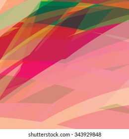 Abstract colorful artistic background. Composition with colored stripes. Vector illustration. Can be used for presentations, backgrounds, invitations, business brochures.