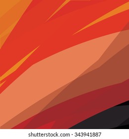 Abstract colorful artistic background. Composition with colored stripes. Vector illustration. Can be used for presentations, backgrounds, invitations, business brochures.