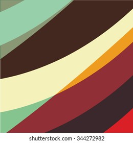 Abstract colorful artistic background. Composition with colored stripes. Vector illustration. Can be used for presentations, backgrounds, invitations, business brochures.