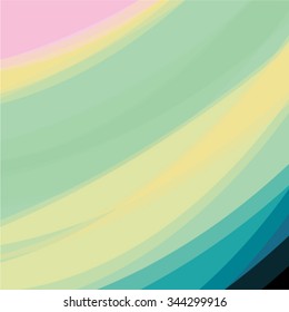 Abstract colorful artistic background. Composition with colored stripes. Vector illustration. Can be used for presentations, backgrounds, invitations, business brochures.