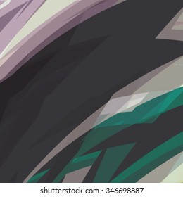 Abstract colorful artistic background. Composition with colored stripes. Vector illustration. Can be used for presentations, backgrounds, invitations, business brochures.