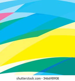 Abstract colorful artistic background. Composition with colored stripes. Vector illustration. Can be used for presentations, backgrounds, invitations, business brochures.