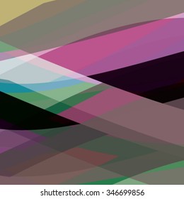 Abstract colorful artistic background. Composition with colored stripes. Vector illustration. Can be used for presentations, backgrounds, invitations, business brochures.
