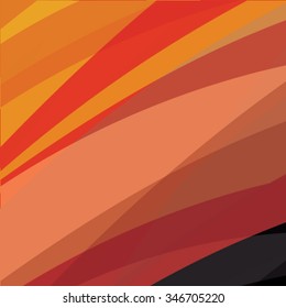 Abstract colorful artistic background. Composition with colored stripes. Vector illustration. Can be used for presentations, backgrounds, invitations, business brochures.