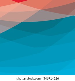 Abstract colorful artistic background. Composition with colored stripes. Vector illustration. Can be used for presentations, backgrounds, invitations, business brochures.