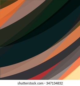 Abstract colorful artistic background. Composition with colored stripes. Vector illustration. Can be used for presentations, backgrounds, invitations, business brochures.
