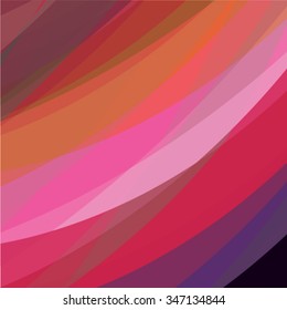 Abstract colorful artistic background. Composition with colored stripes. Vector illustration. Can be used for presentations, backgrounds, invitations, business brochures.