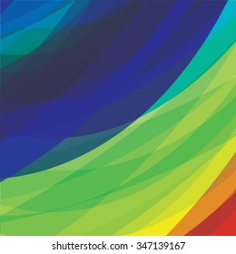 Abstract colorful artistic background. Composition with colored stripes. Vector illustration. Can be used for presentations, backgrounds, invitations, business brochures.