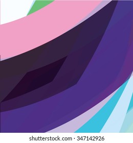 Abstract colorful artistic background. Composition with colored stripes. Vector illustration. Can be used for presentations, backgrounds, invitations, business brochures.
