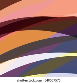 Abstract colorful artistic background. Composition with colored stripes. Vector illustration. Can be used for presentations, backgrounds, invitations, business brochures.