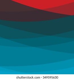 Abstract colorful artistic background. Composition with colored stripes. Vector illustration. Can be used for presentations, backgrounds, invitations, business brochures.