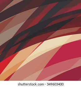 Abstract colorful artistic background. Composition with colored stripes. Vector illustration. Can be used for presentations, backgrounds, invitations, business brochures.