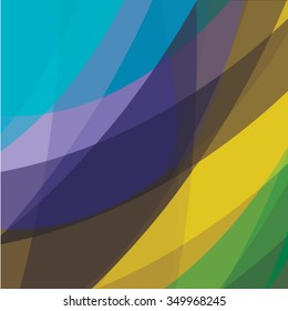 Abstract colorful artistic background. Composition with colored stripes. Vector illustration. Can be used for presentations, backgrounds, invitations, business brochures.