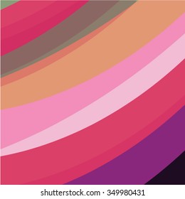 Abstract colorful artistic background. Composition with colored stripes. Vector illustration. Can be used for presentations, backgrounds, invitations, business brochures.