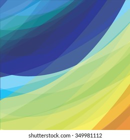 Abstract colorful artistic background. Composition with colored stripes. Vector illustration. Can be used for presentations, backgrounds, invitations, business brochures.