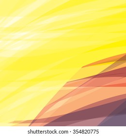 Abstract colorful artistic background. Composition with colored stripes. Vector illustration. Can be used for presentations, backgrounds, invitations, business brochures.