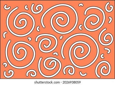 Abstract colorful and artistic pattern 