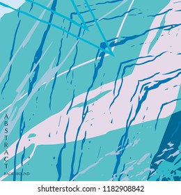 Abstract colorful asymmetric pattern. Hand drawn grunge background.  Digital brushstrokes painted texture. Contemporary modern art for book cover, card, flyer, banner, poster, brochure, booklet page