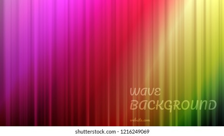 Abstract colorful aurora vector backdrop. Illuminated background. Northern Lights