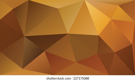 Abstract colorful autumn vector background of the set of triangles