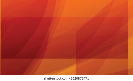 Abstract colorful backdrop design with geometric shapes and a vibrant orange gradient.