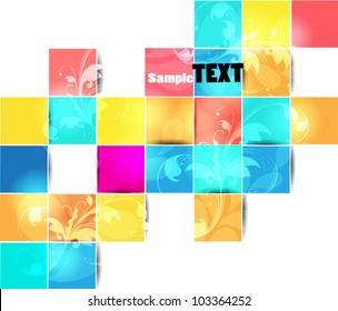 Abstract colorful background