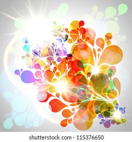 Abstract colorful background