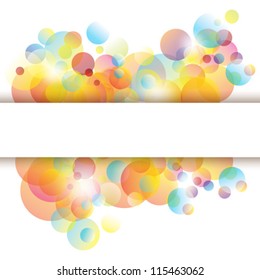 Abstract colorful background