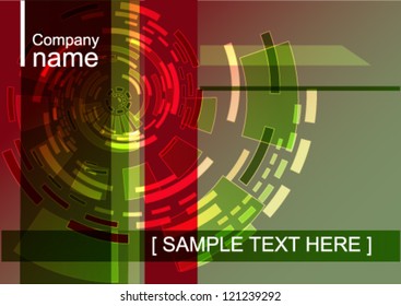 Abstract colorful background