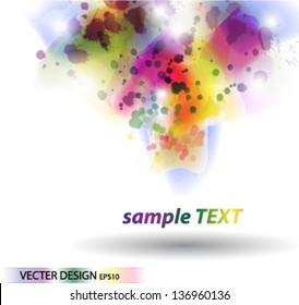 Abstract colorful background