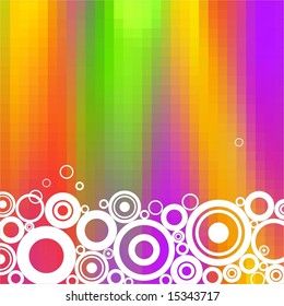 Resumen de fondo colorido