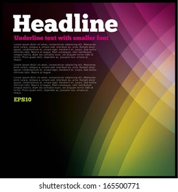 Abstract colorful background