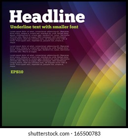 Abstract colorful background