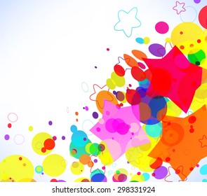 Abstract colorful background