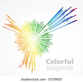 Abstract colorful background