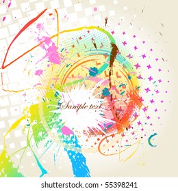 Abstract colorful background