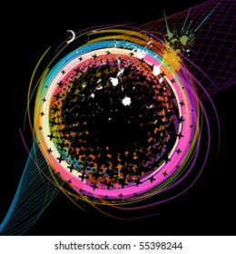 Abstract colorful background