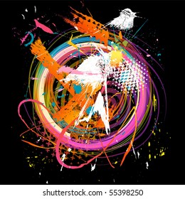 Abstract colorful background