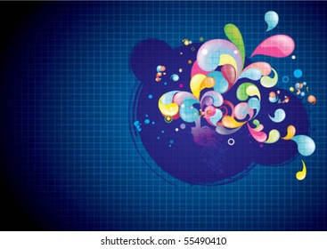 Abstract Colorful Background
