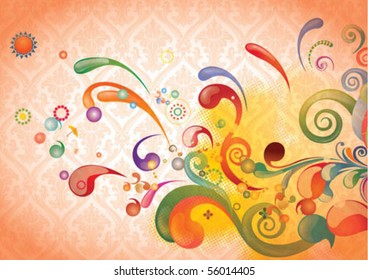 Abstract Colorful Background