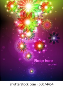 Abstract colorful background
