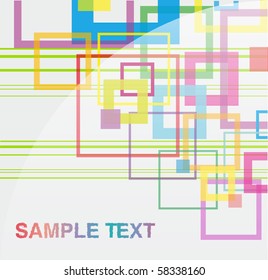 Abstract colorful background