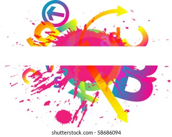 Abstract colorful background