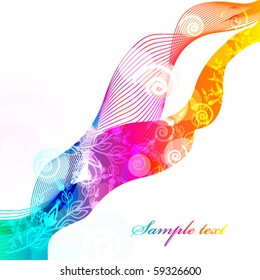 Abstract colorful background