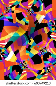 Abstract colorful background