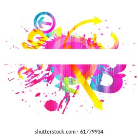 Abstract colorful background